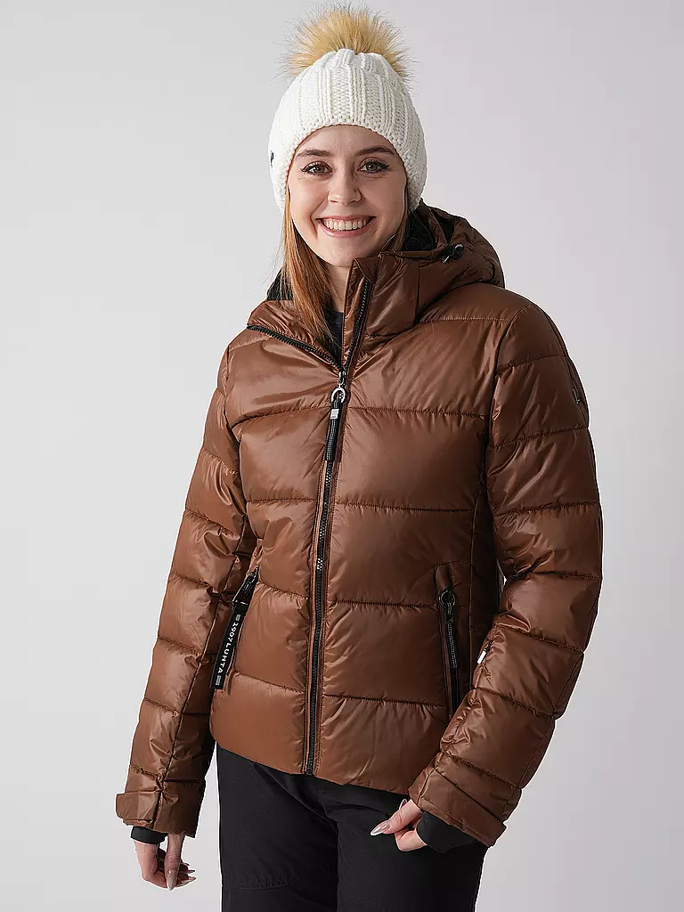LUHTA | Chaqueta de esquí Kallunki para mujer | Marrón