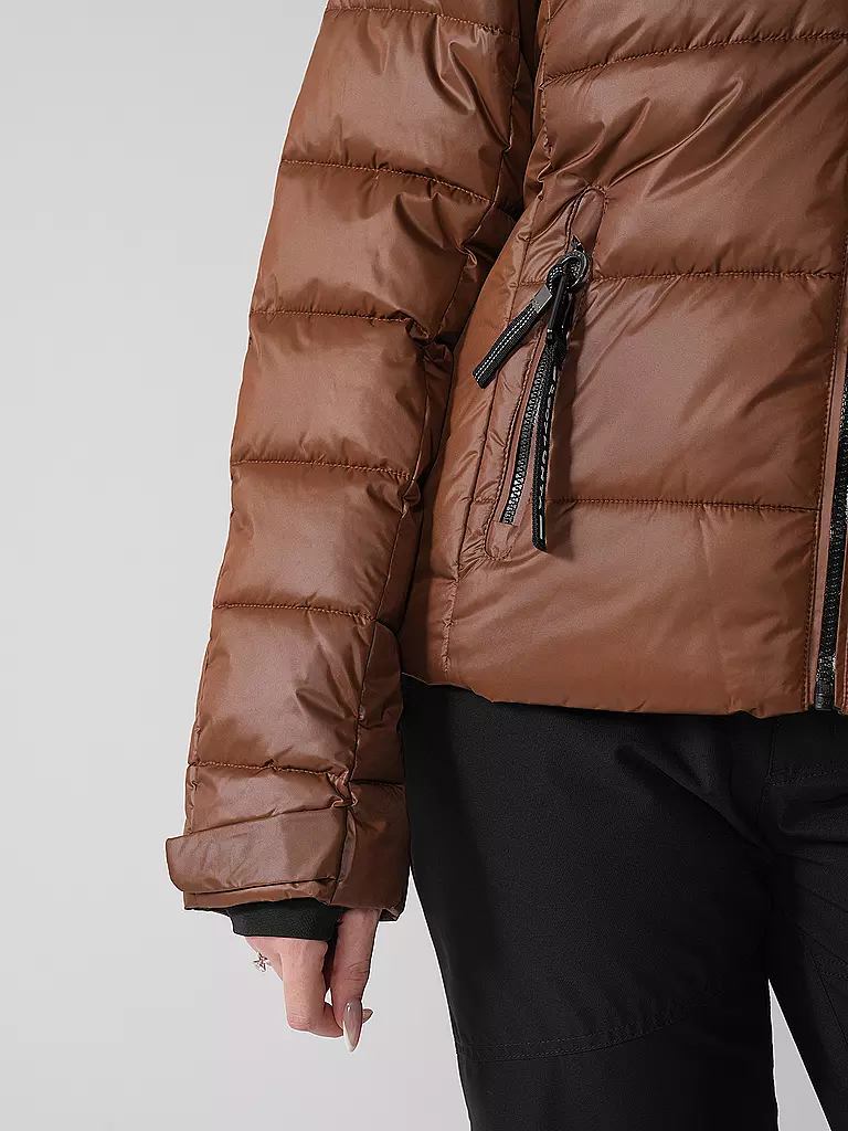 LUHTA | Chaqueta de esquí Kallunki para mujer | Marrón