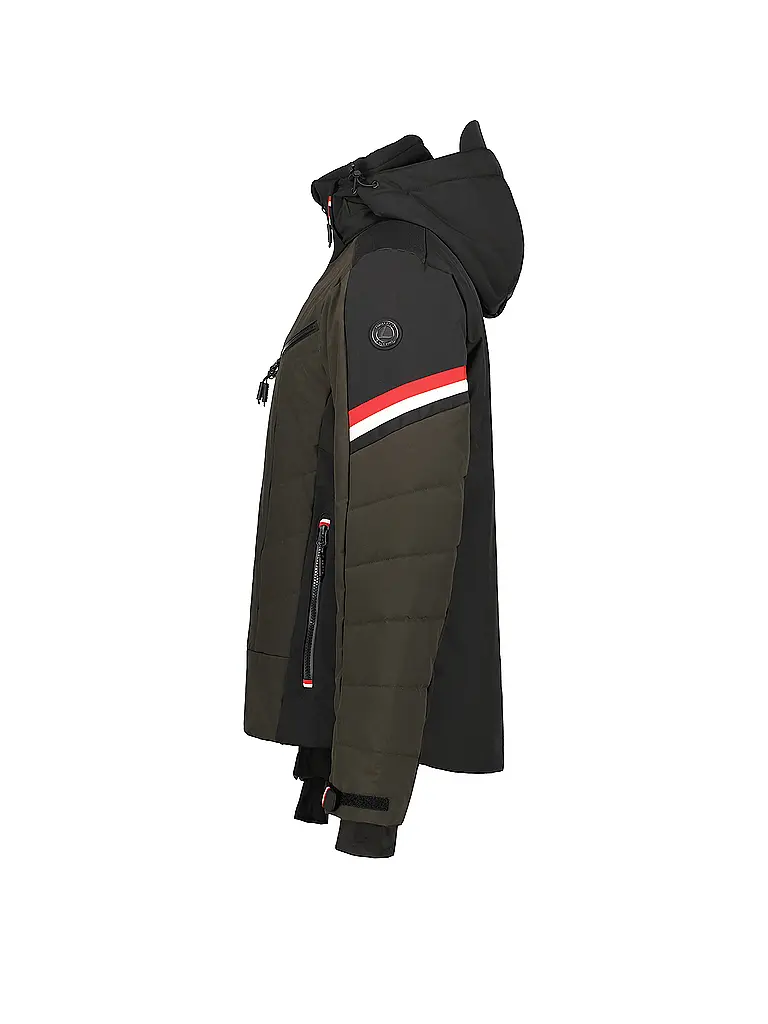 LUHTA | Chaqueta de esquí para hombre Kaldoaivi con capucha | Oliva