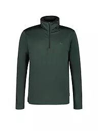 LUHTA | Herren Unterzieh Zipshirt Kankola | Verde oscuro