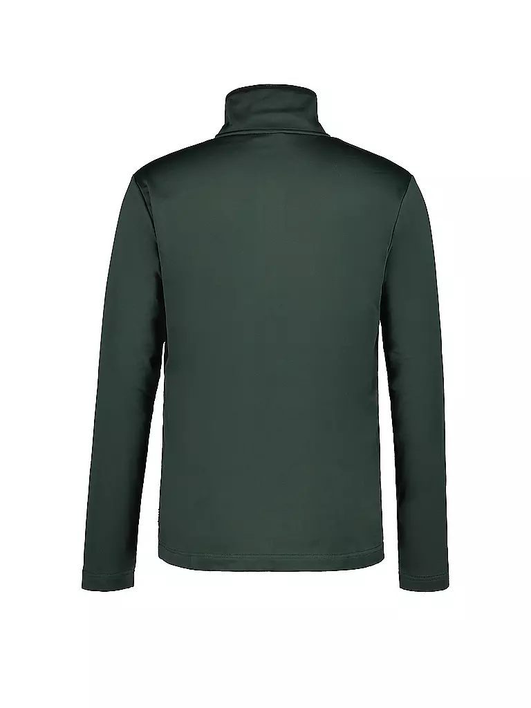 LUHTA | Herren Unterzieh Zipshirt Kankola | Verde oscuro