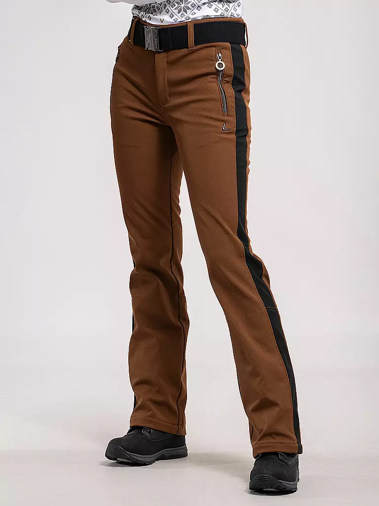 LUHTA | Pantalón de esquí Reututunturi para mujer | Marrón