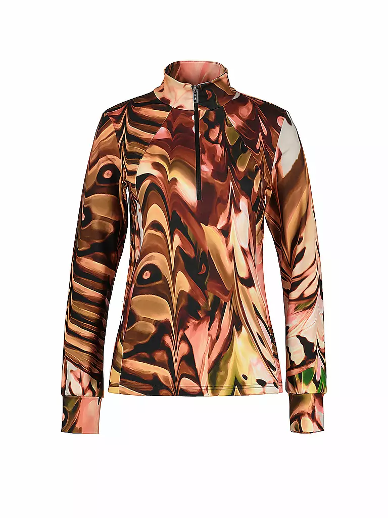 LUHTA | Zipshirt funcional de mujer Kivisalmi | Multicolor