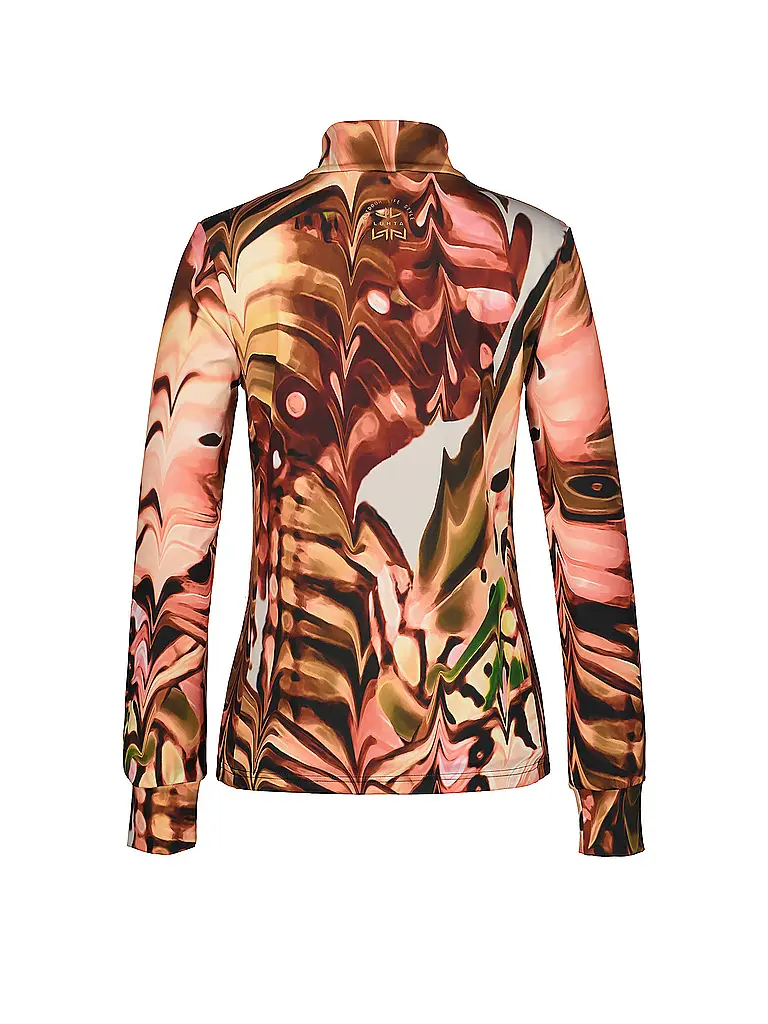 LUHTA | Zipshirt funcional de mujer Kivisalmi | Multicolor