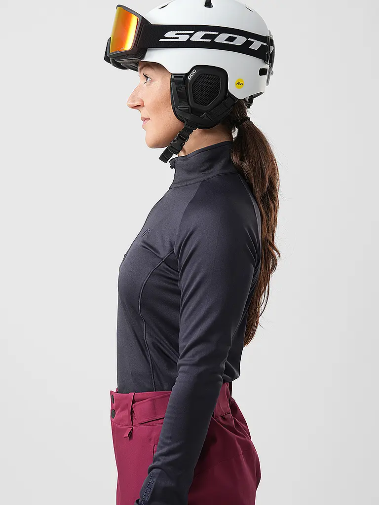 MAIER SPORTS | Camiseta interior con cremallera Eva para mujer | 