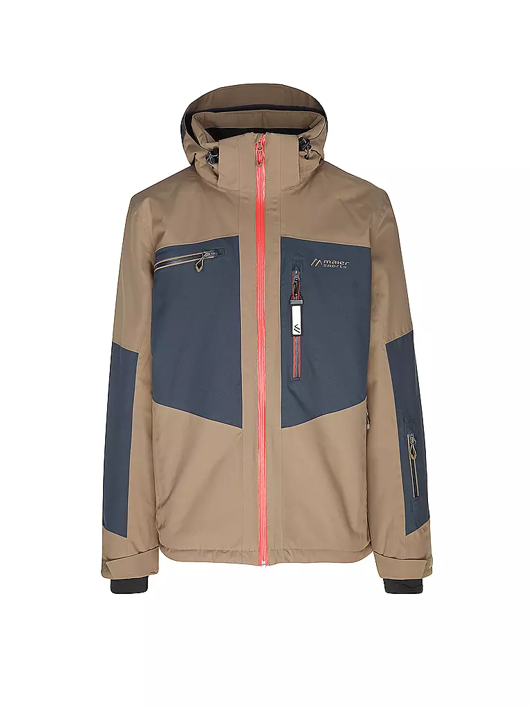 MAIER SPORTS | Chaqueta de esquí Beskid para hombre | Marrón claro