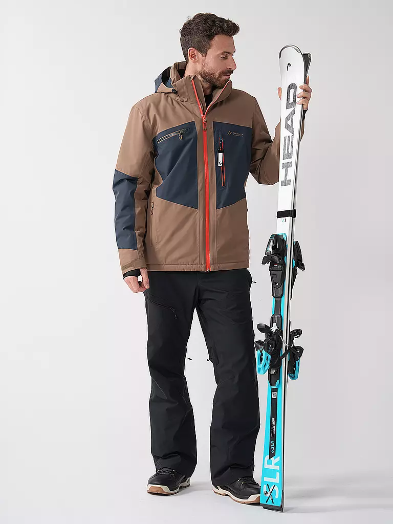 MAIER SPORTS | Chaqueta de esquí Beskid para hombre | Marrón claro