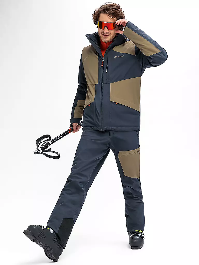 MAIER SPORTS | Chaqueta de esquí Bukovel para hombre | Marrón claro