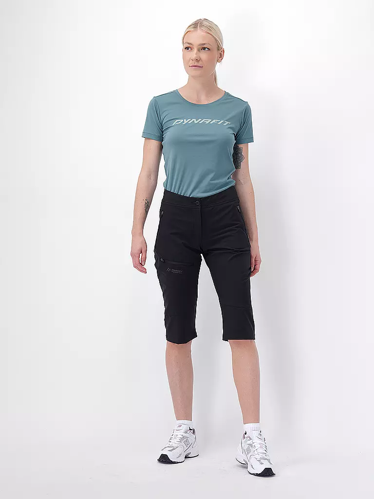MAIER SPORTS | Damen Short Kluane 3/4 | Negro