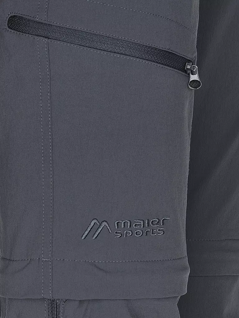MAIER SPORTS | Damen ZippOff-Wanderhose Nata | Gris