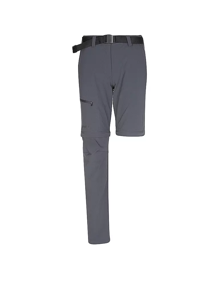 MAIER SPORTS | Damen ZippOff-Wanderhose Nata | Gris