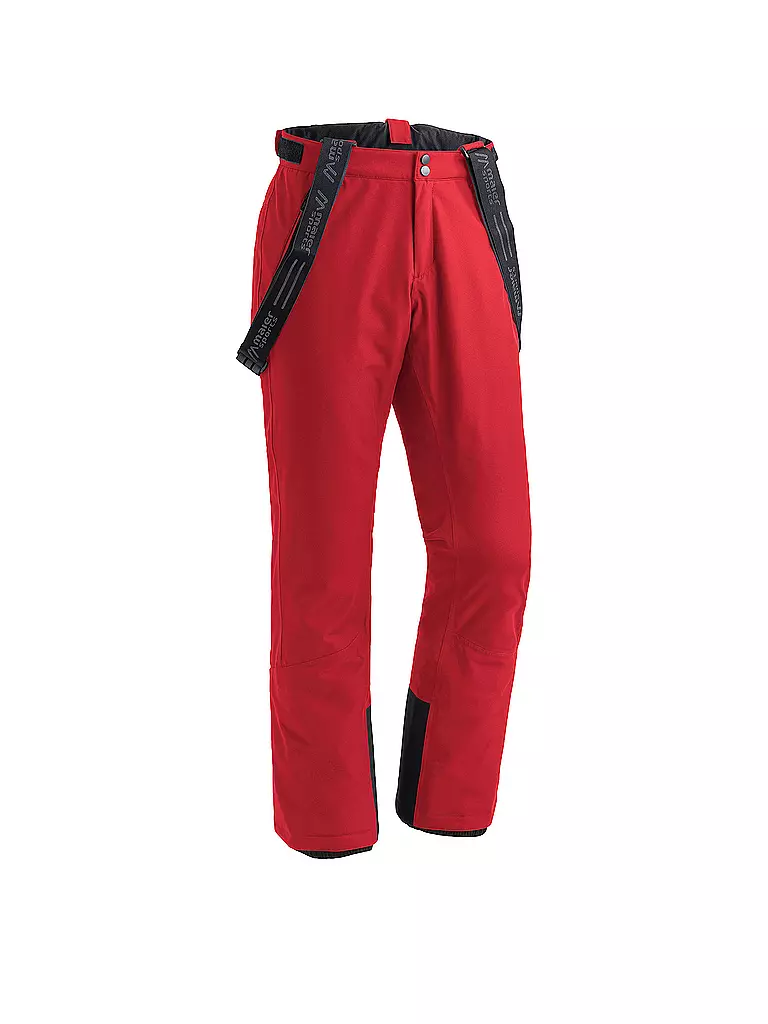 MAIER SPORTS | Pantalón de esquí Anton Slim 2.0 para hombre | Rojo