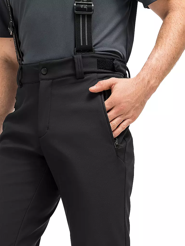 MAIER SPORTS | Pantalón de esquí Lothar 2.0 para hombre | Negro