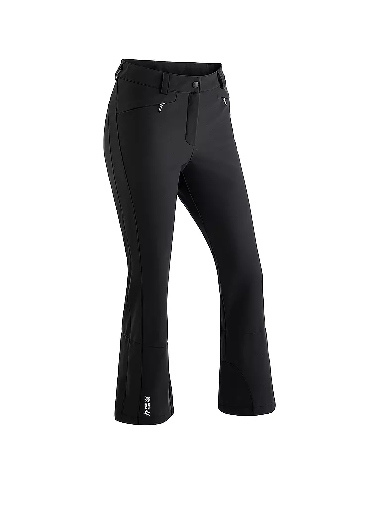 MAIER SPORTS | Pantalón de esquí softshell Mary para mujer | Negro