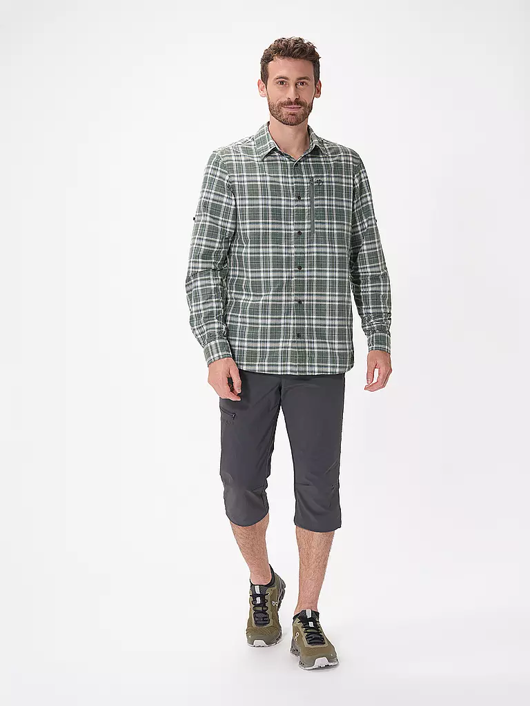 MAIER SPORTS | Pantalón de senderismo 3/4 Jennisei para hombre | Gris