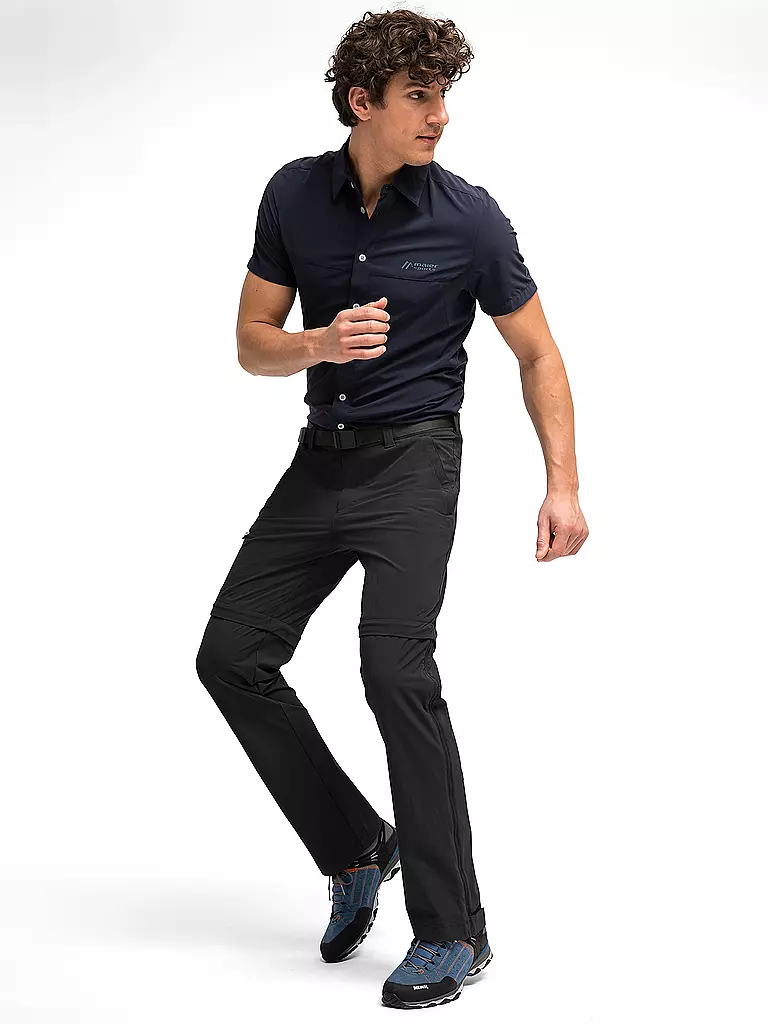 MAIER SPORTS | Pantalón de senderismo convertible Tajo T para hombre | Negro