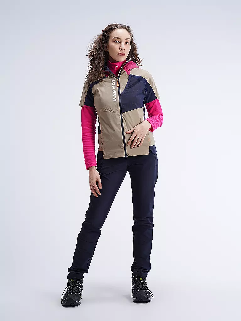 MAIER SPORTS | Pantalón de senderismo Helga Slim para mujer | Azul oscuro