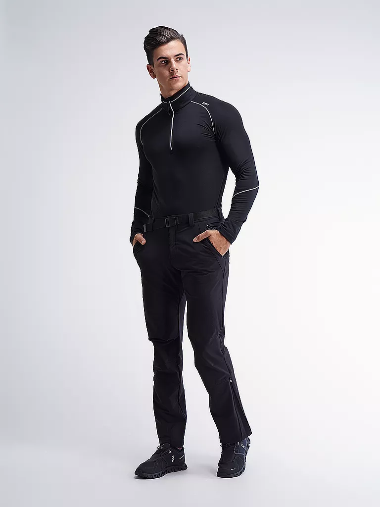 MAIER SPORTS | Pantalón de senderismo Naturno para hombre | Negro