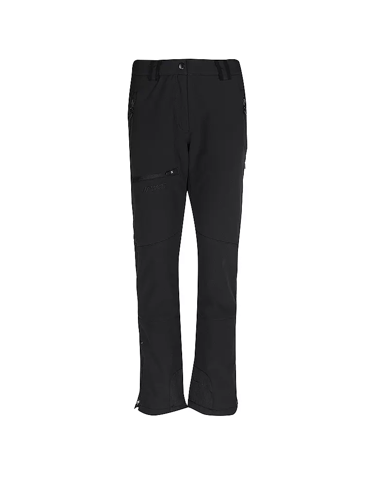 MAIER SPORTS | Pantalón de senderismo para mujer Adakit con paranieves | Negro