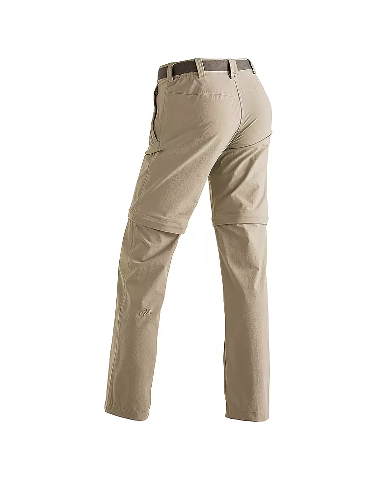 MAIER SPORTS | Pantalón de senderismo para mujer Nata2 ZipOff | Beige