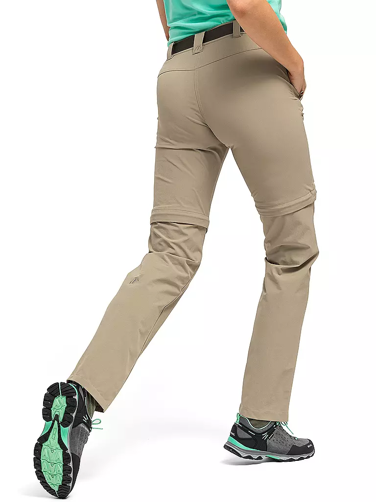MAIER SPORTS | Pantalón de senderismo para mujer Nata2 ZipOff | Beige