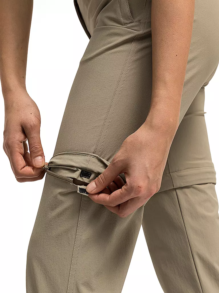 MAIER SPORTS | Pantalón de senderismo para mujer Nata2 ZipOff | Beige