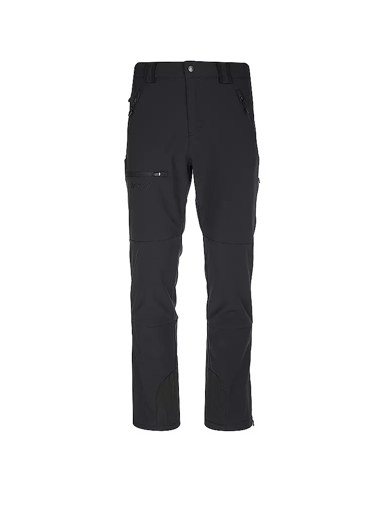 MAIER SPORTS | Pantalón de senderismo softshell Adakit para hombre | Negro