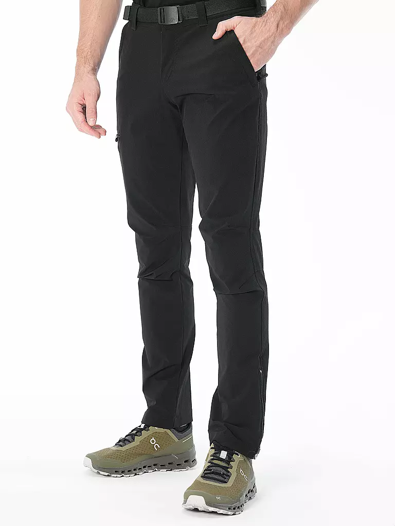 MAIER SPORTS | Pantalón de senderismo Torid Slim para hombre | Negro
