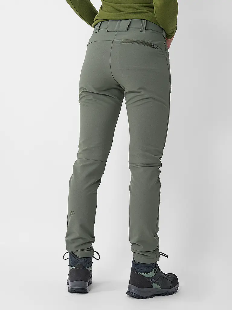 MAIER SPORTS | Pantalón funcional de mujer Helga Slim | Verde oscuro