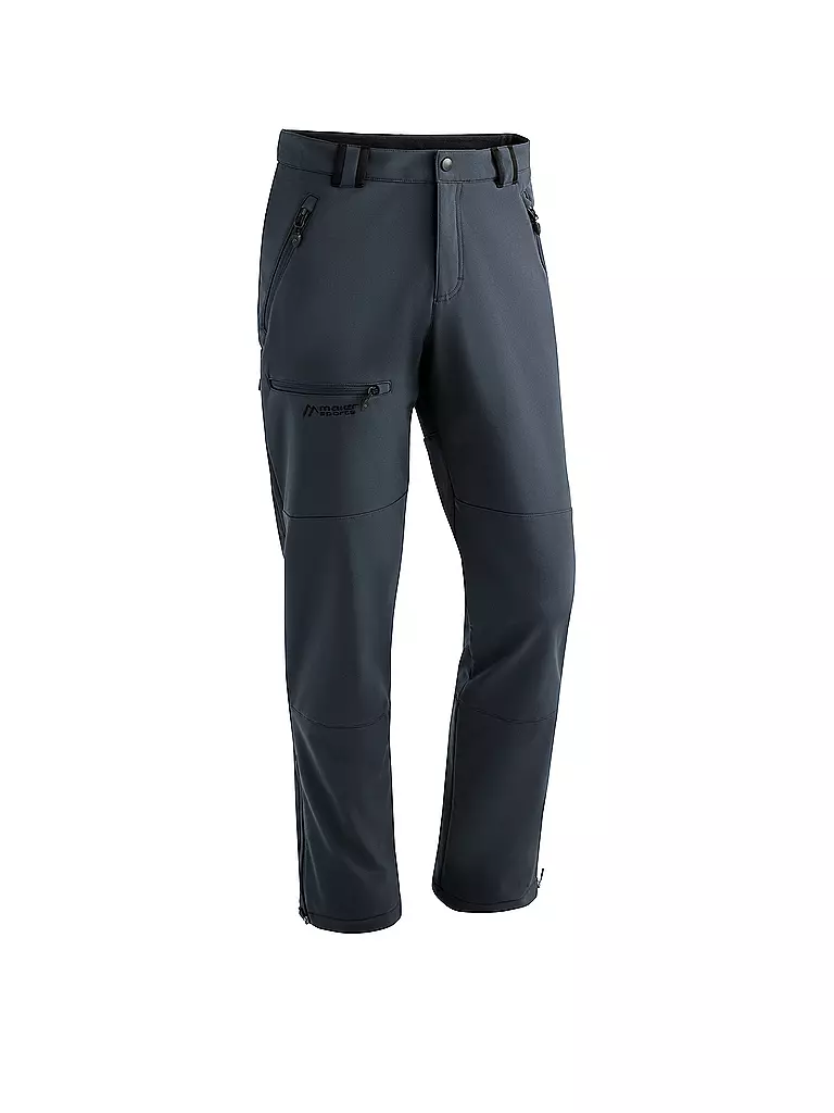 MAIER SPORTS | Pantalones de senderismo Adakit para hombre con paranieves | Gris