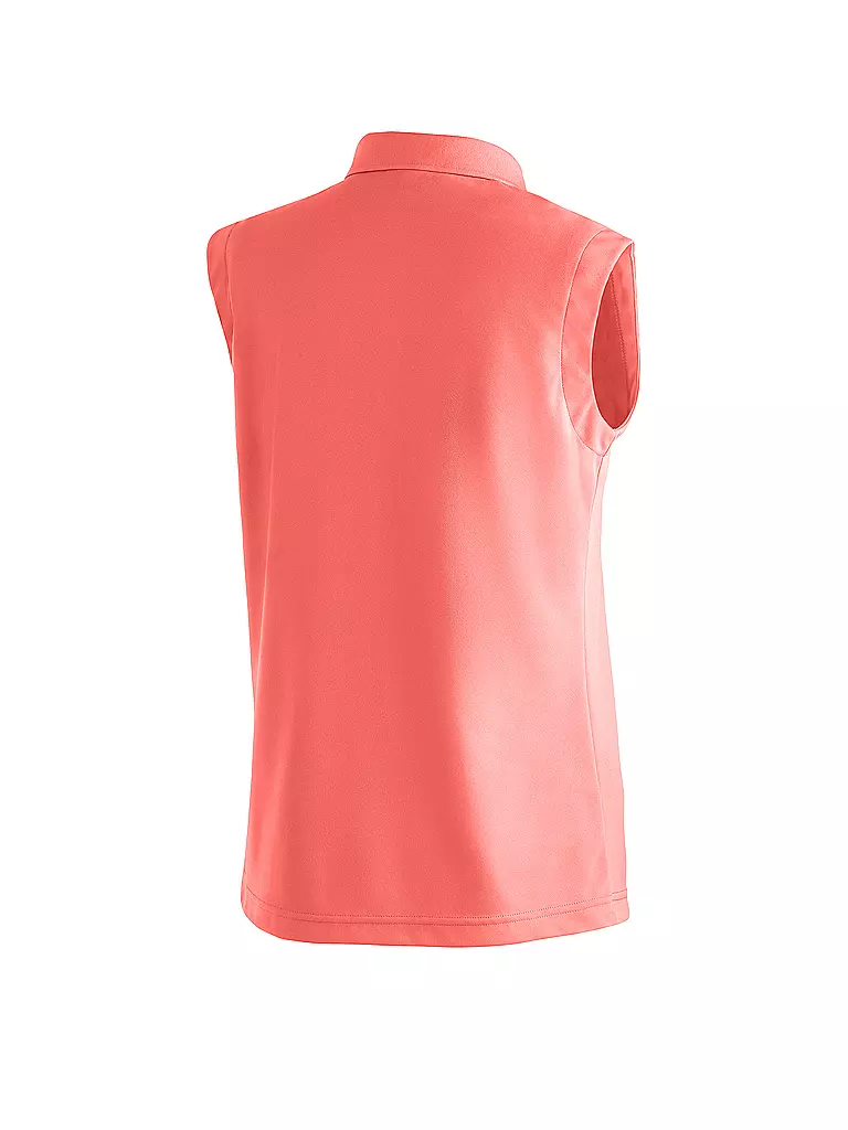 MAIER SPORTS | Polo funcional de mujer Ulrike | Coral