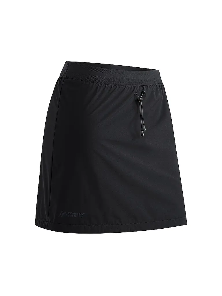 MAIER SPORTS | RainSkirt Winter para mujer | Negro