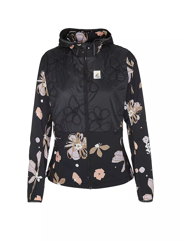 MALOJA | Damen Radjacke TamaraM. Hybrid Printed | Negro