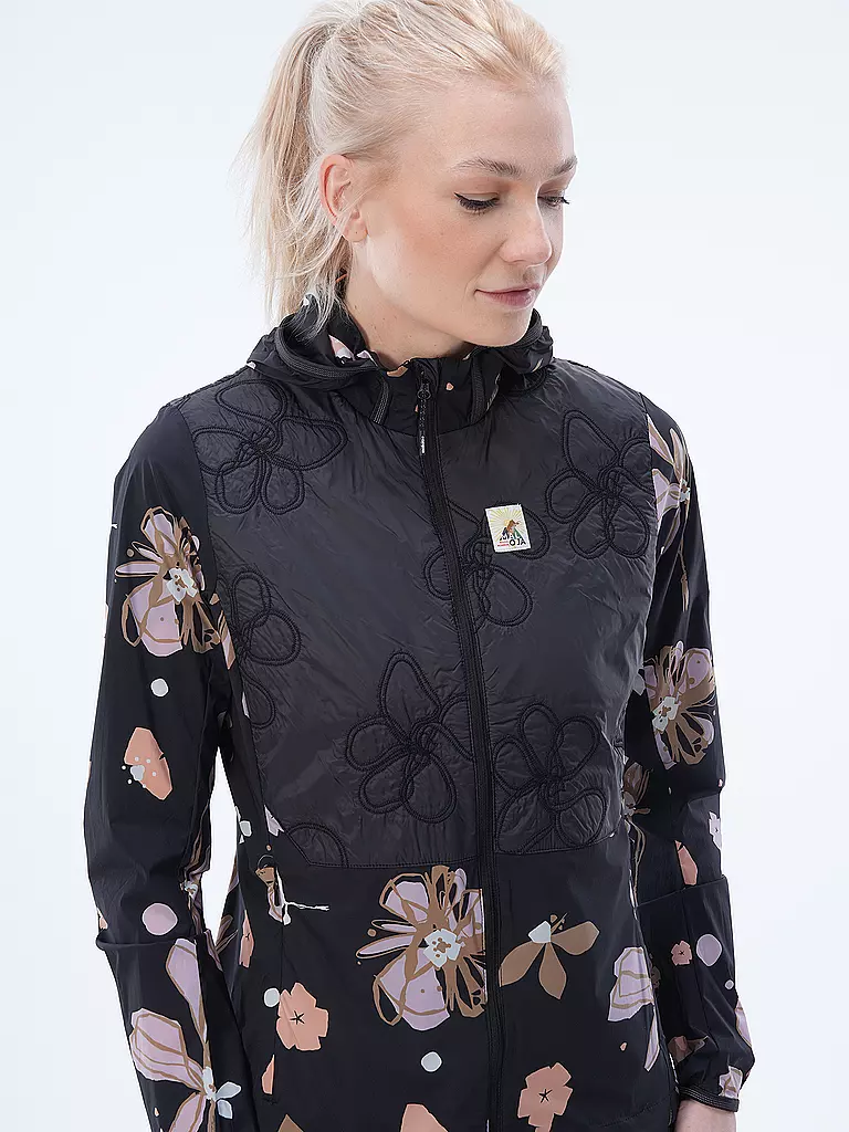 MALOJA | Damen Radjacke TamaraM. Hybrid Printed | Negro