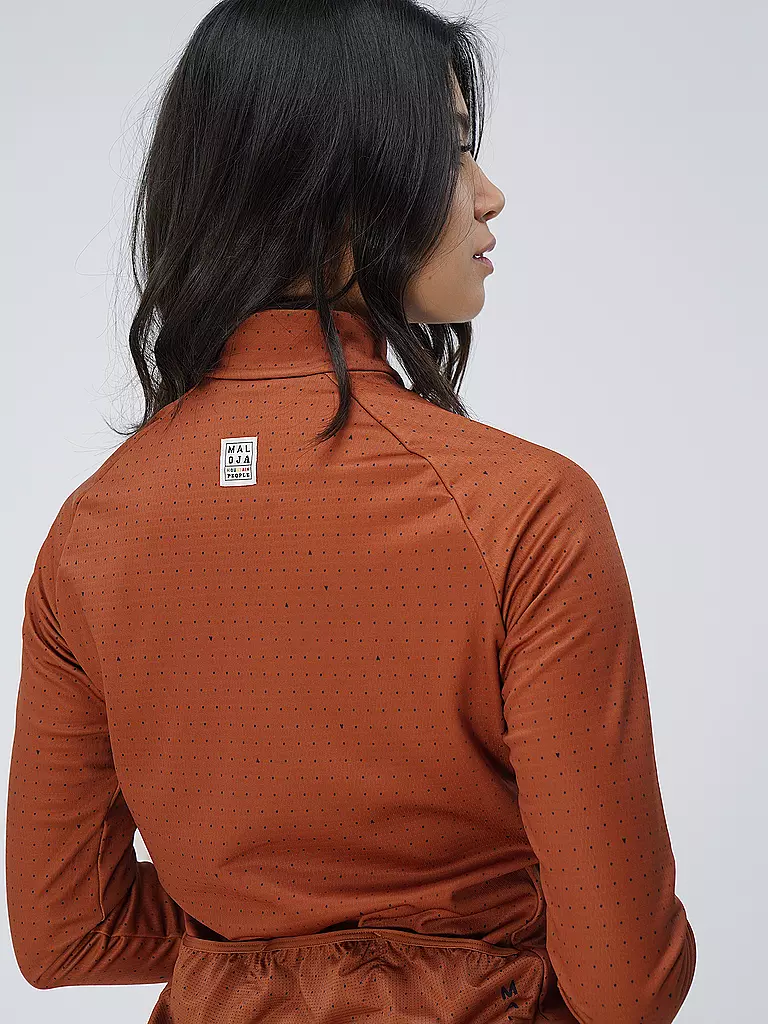 MALOJA | Damen Radtrikot SandlingM. LS | Camel