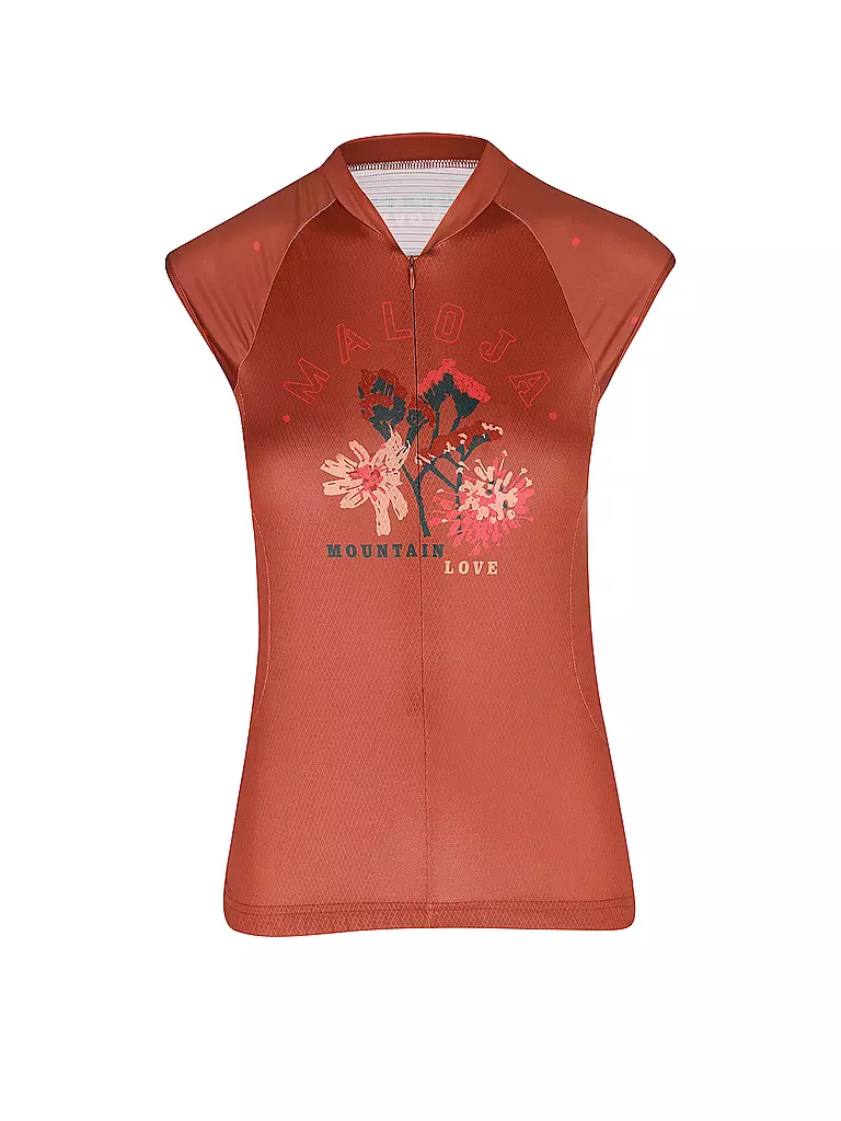 MALOJA | Damen Radtrikot VanilM. SL | Coral