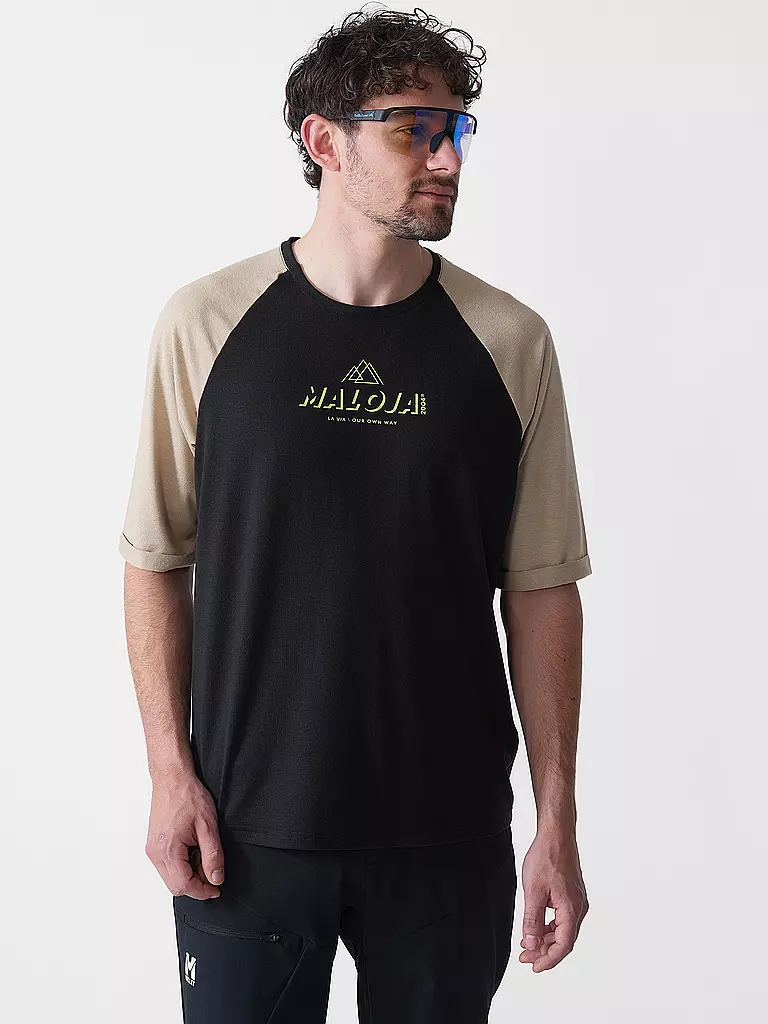 MALOJA | Maillot de ciclismo para hombre AnderterM. | Negro