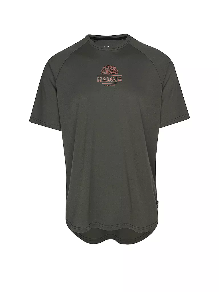 MALOJA | Maillot de ciclismo para hombre GschladM. | Verde oscuro