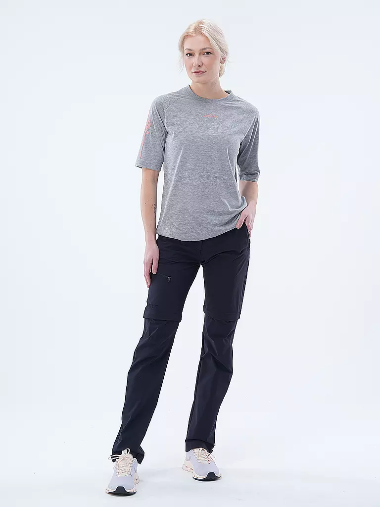 MALOJA | Maillot de ciclismo para mujer LoireM. Multi 1/2 | Gris claro