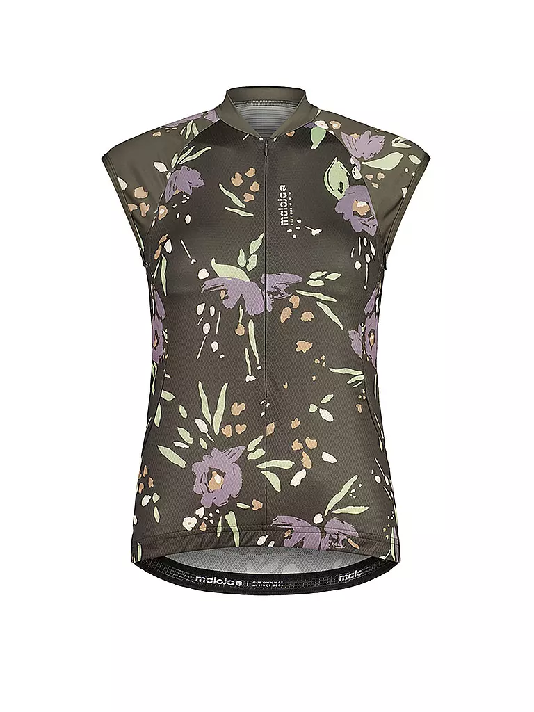 MALOJA | Maillot de ciclismo para mujer VilsaM. | Verde oscuro