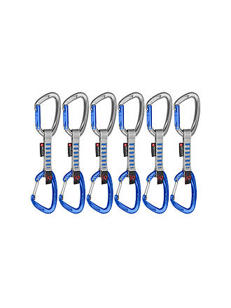 MAMMUT | Pack de 6 cintas exprés Crag Keylock Wire de 10 cm Indicator