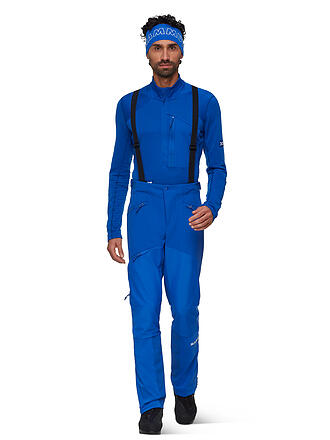 MAMMUT | Pantalón de travesía softshell para hombre Eiger Nordwand Pro con tirantes