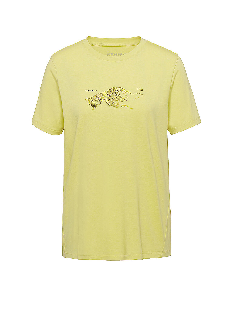 Camiseta funcional de mujer Mountian Fruendenhorn amarillo L