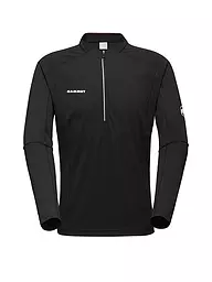 MAMMUT | Camiseta de senderismo con cremallera Aenergy para hombre | Negro