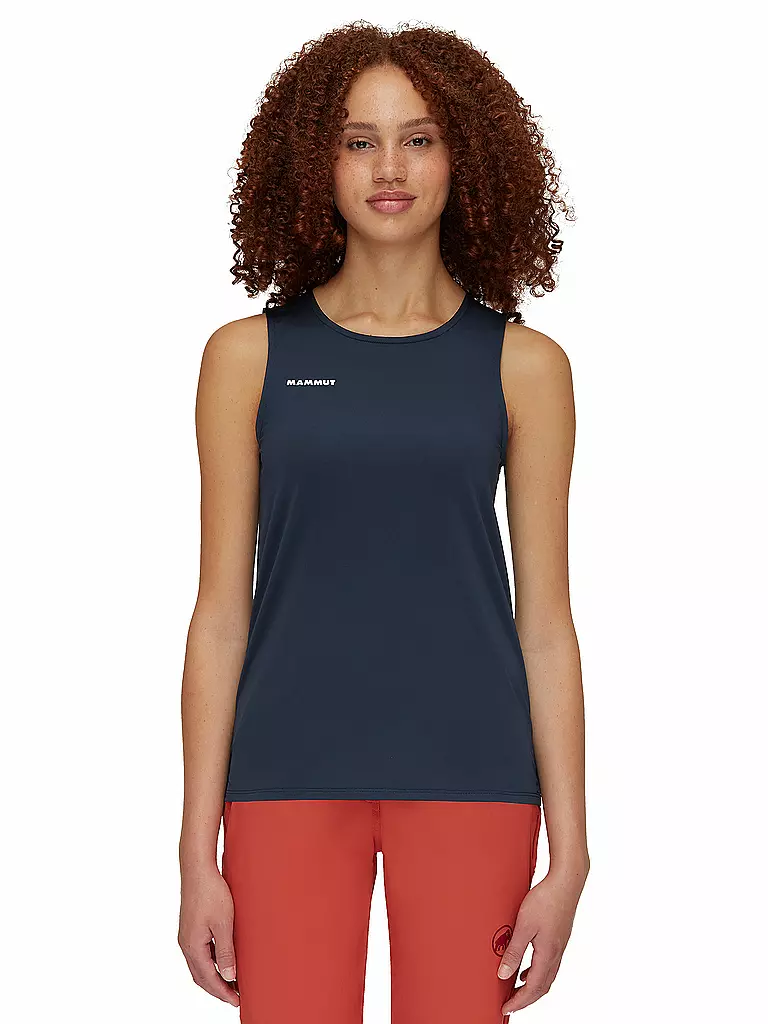 MAMMUT | Camiseta de tirantes funcional Selun FL para mujer | Azul oscuro