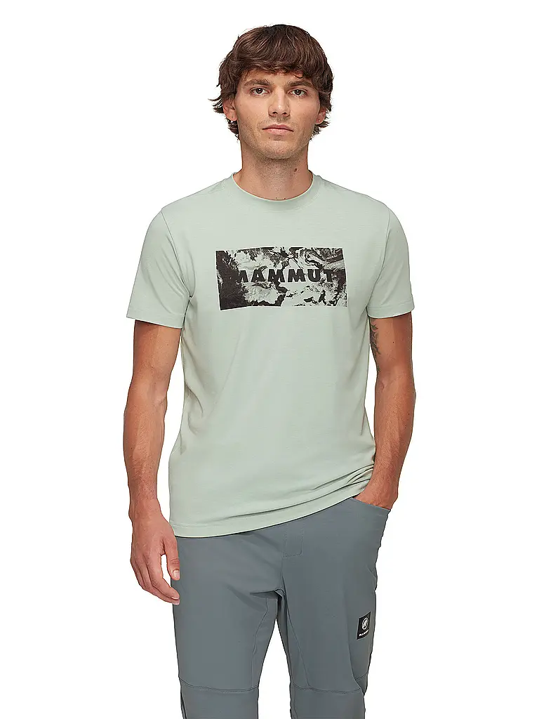 MAMMUT | Camiseta funcional Trovat para hombre | Verde claro