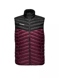 MAMMUT | Chaleco aislante Albula para hombre | Rojo oscuro