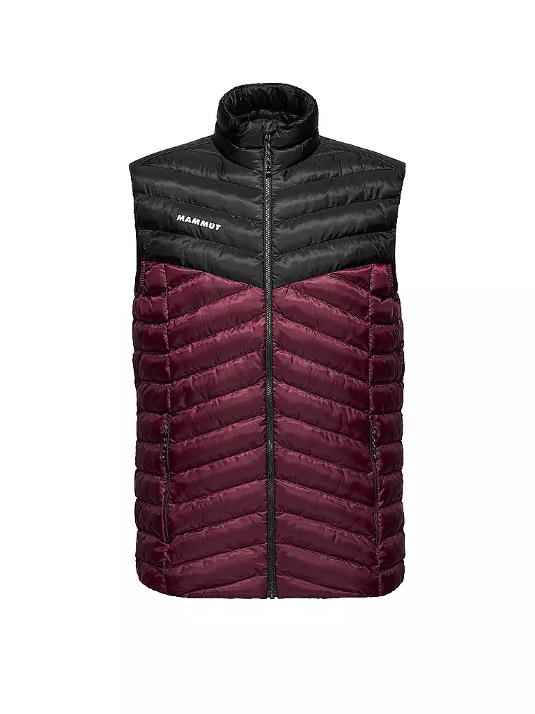 MAMMUT | Chaleco aislante Albula para hombre | Rojo oscuro