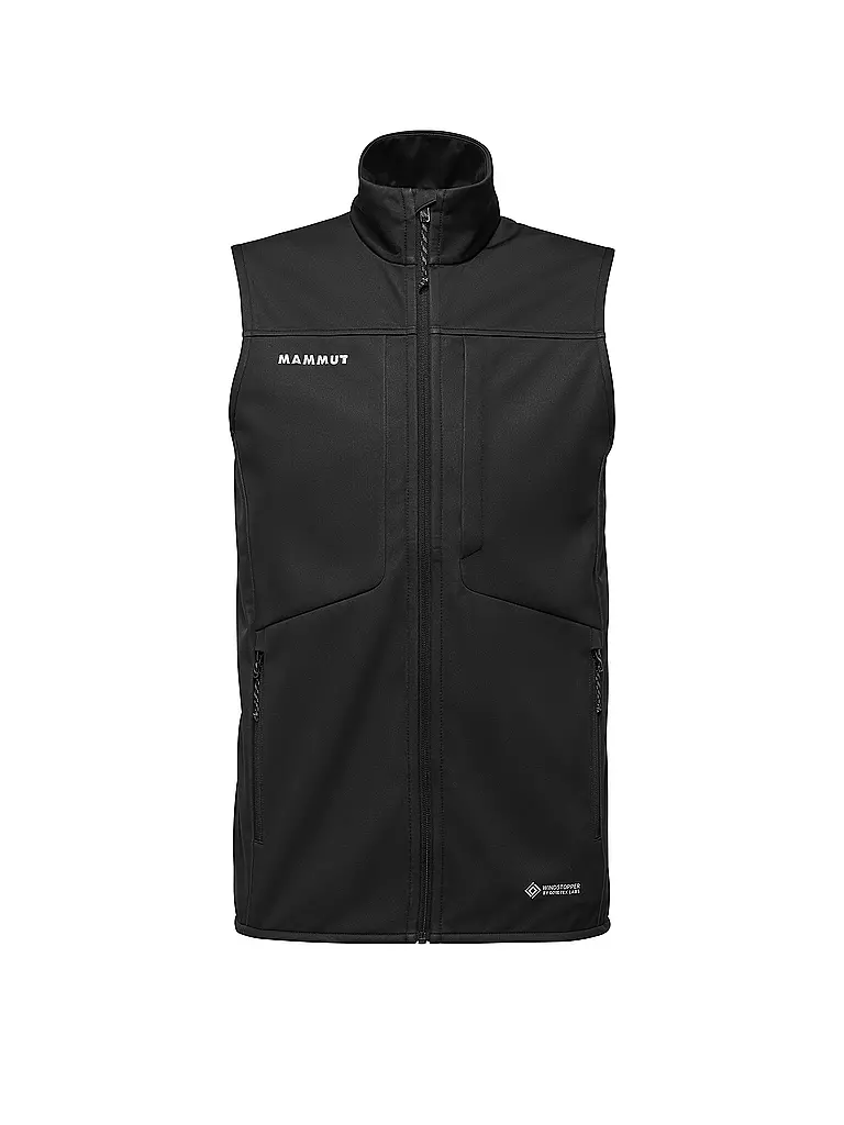 MAMMUT | Chaleco Softshell Ultimate VIII para hombre | Negro