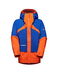 MAMMUT | Chaqueta de esquí de travesía para hombre Eiger Nordwand Pro 3L GTX HS con capucha | Naranja